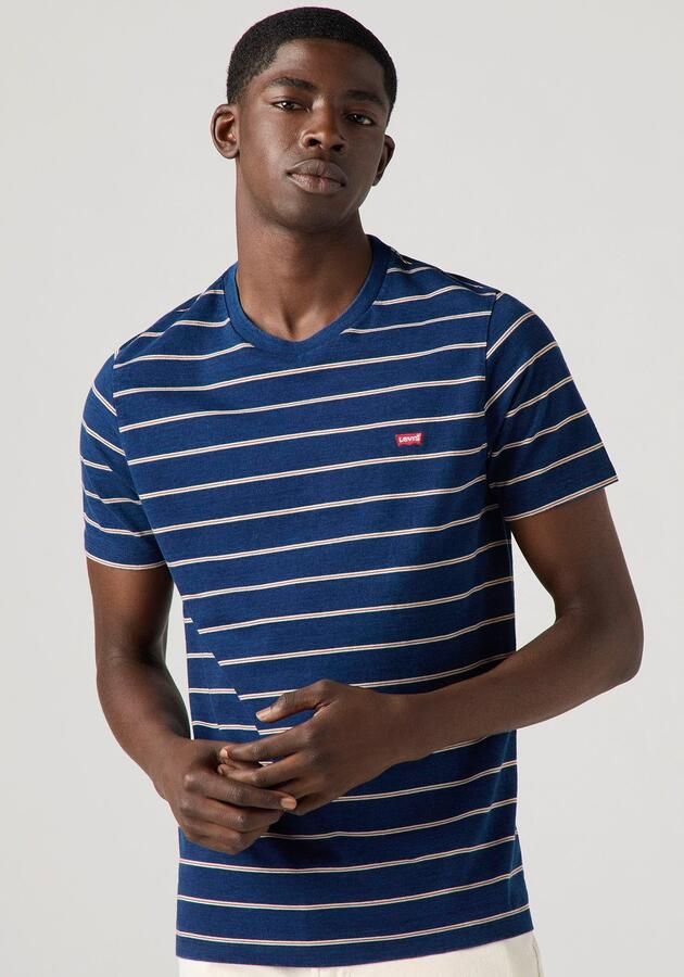 Levi's T-shirt Korte Mouw Levis 56605 0257 ORIGINAL TEE-TAPER STRIPE - Foto 8