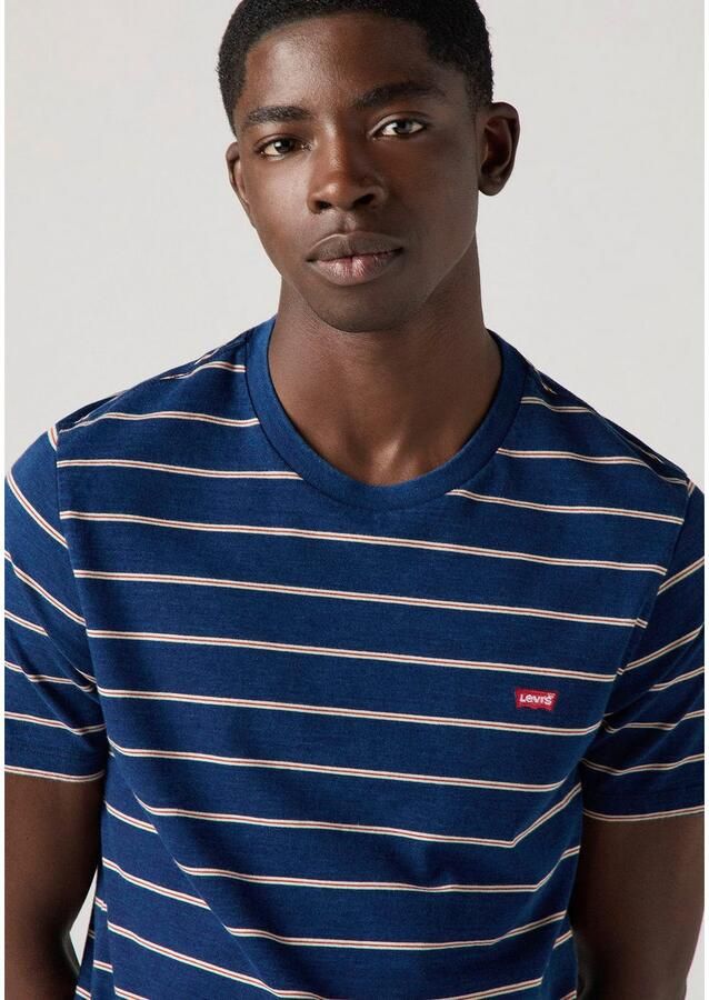 Levi's T-shirt Korte Mouw Levis 56605 0257 ORIGINAL TEE-TAPER STRIPE - Foto 3