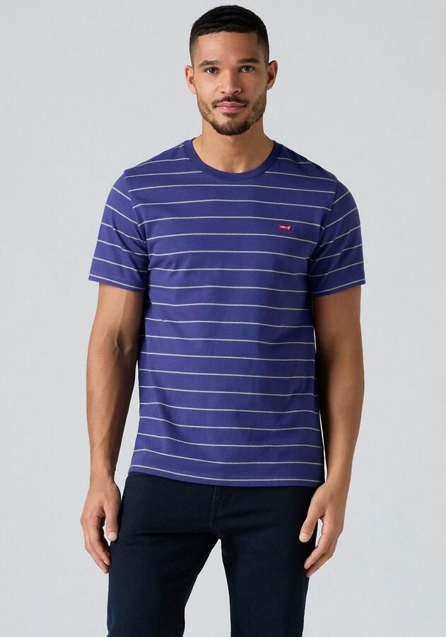 Levi's T-shirt met gestreept patroon - Foto 3