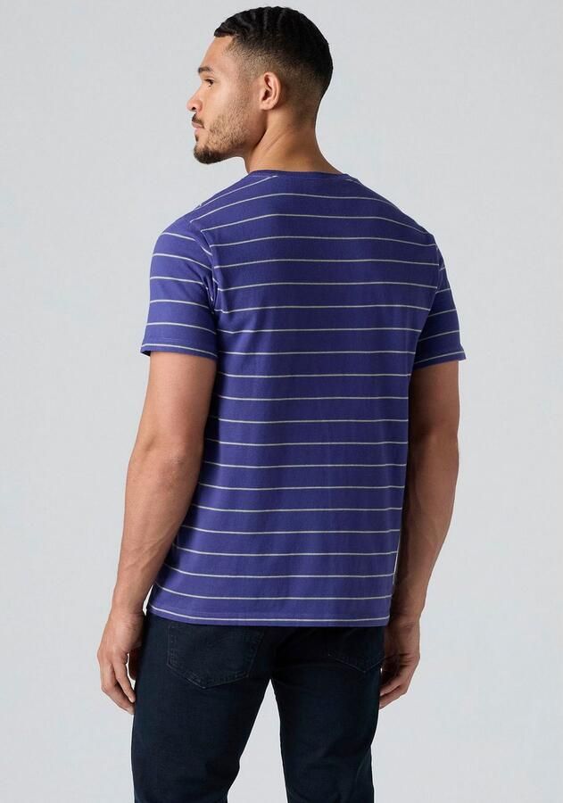 Levi's T-shirt met gestreept patroon - Foto 4