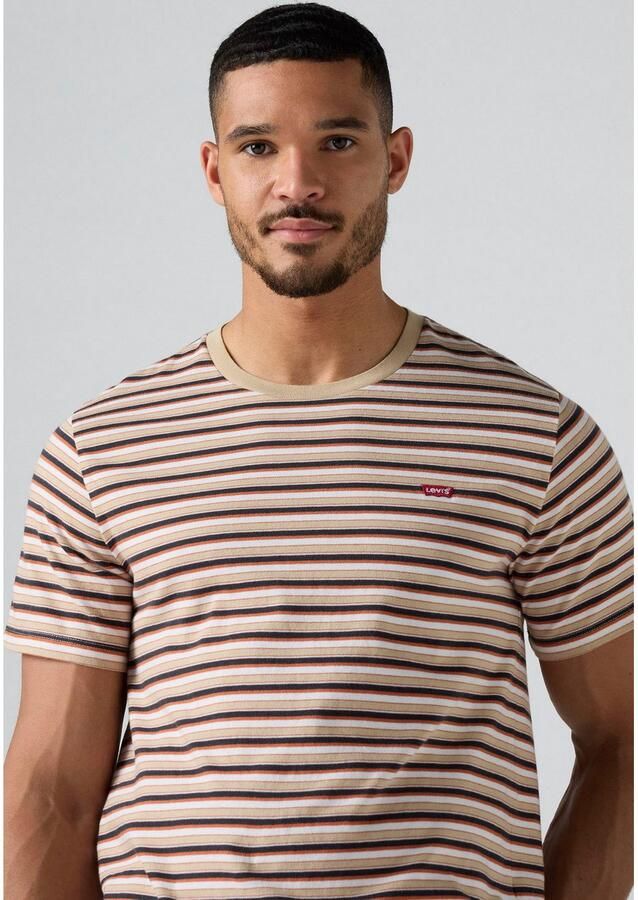 Levi's T-shirt met gestreept patroon - Foto 3