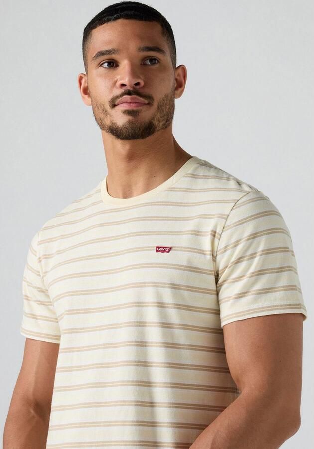 Levi's T-shirt met gestreept patroon - Foto 4