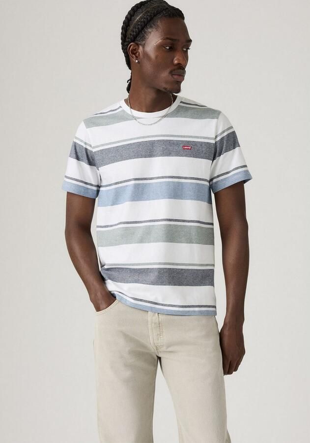 Levi's T-shirt met gestreept patroon - Foto 5