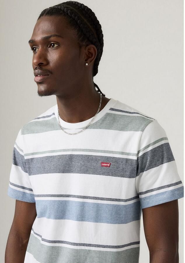 Levi's T-shirt met gestreept patroon - Foto 2