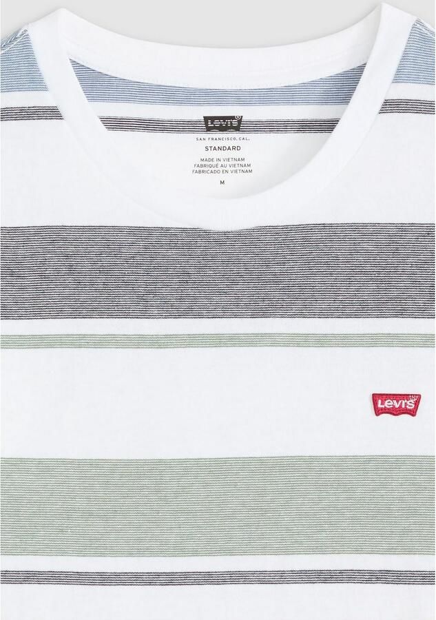 Levi's T-shirt met gestreept patroon - Foto 3
