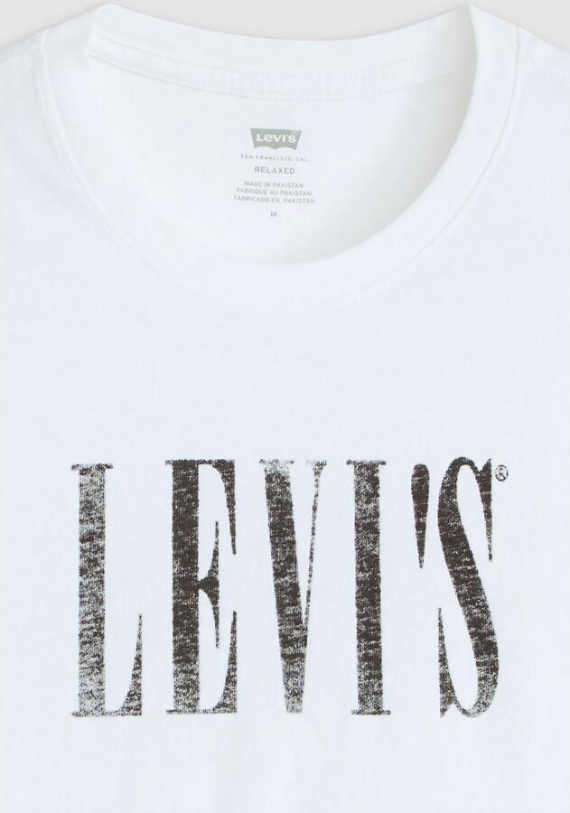 Levi's T-shirt met opvallende levi`s-print - Foto 4