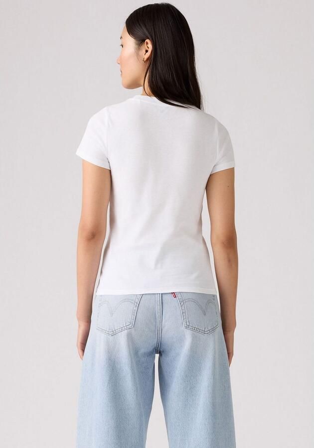 Levi's T-shirt Mini-Logo met klein logoborduursel op borsthoogte (set 2-delig) - Foto 5