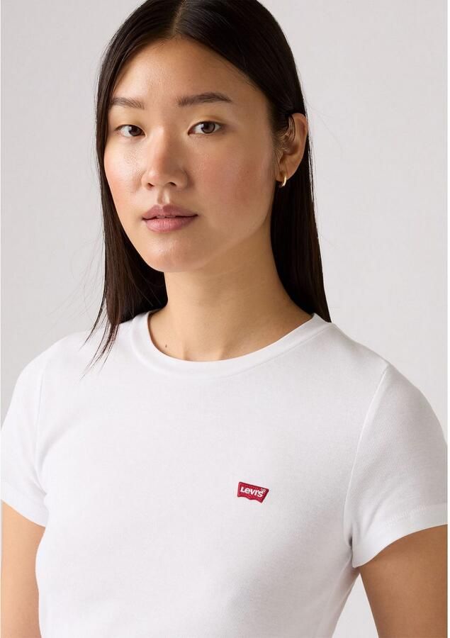 Levi's T-shirt Mini-Logo met klein logoborduursel op borsthoogte (set 2-delig) - Foto 2