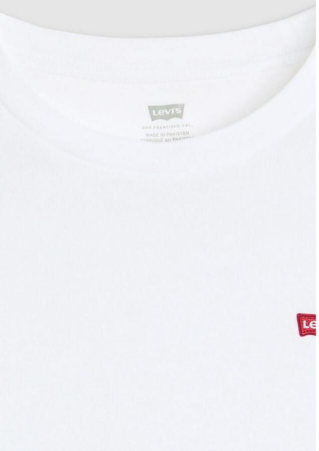 Levi's T-shirt Mini-Logo met klein logoborduursel op borsthoogte (set 2-delig)