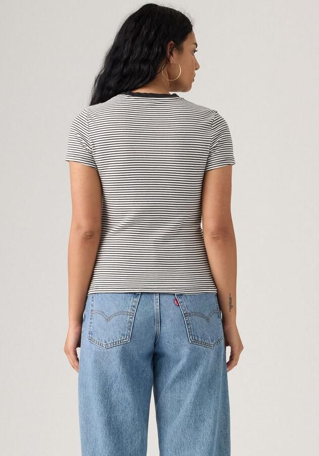 Levi's T-shirt Mini-Logo met klein logoborduursel op borsthoogte (set 2-delig)