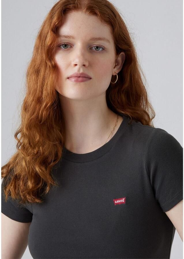 Levi's T-shirt Mini-Logo met klein logoborduursel op borsthoogte (set 2-delig)