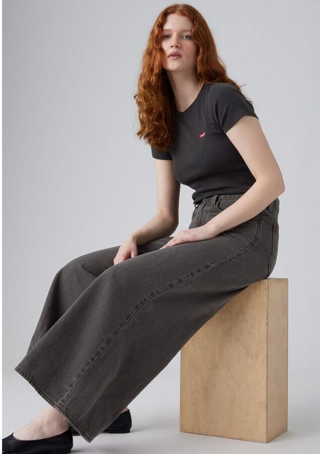 Levi's T-shirt Mini-Logo met klein logoborduursel op borsthoogte (set 2-delig) - Foto 2