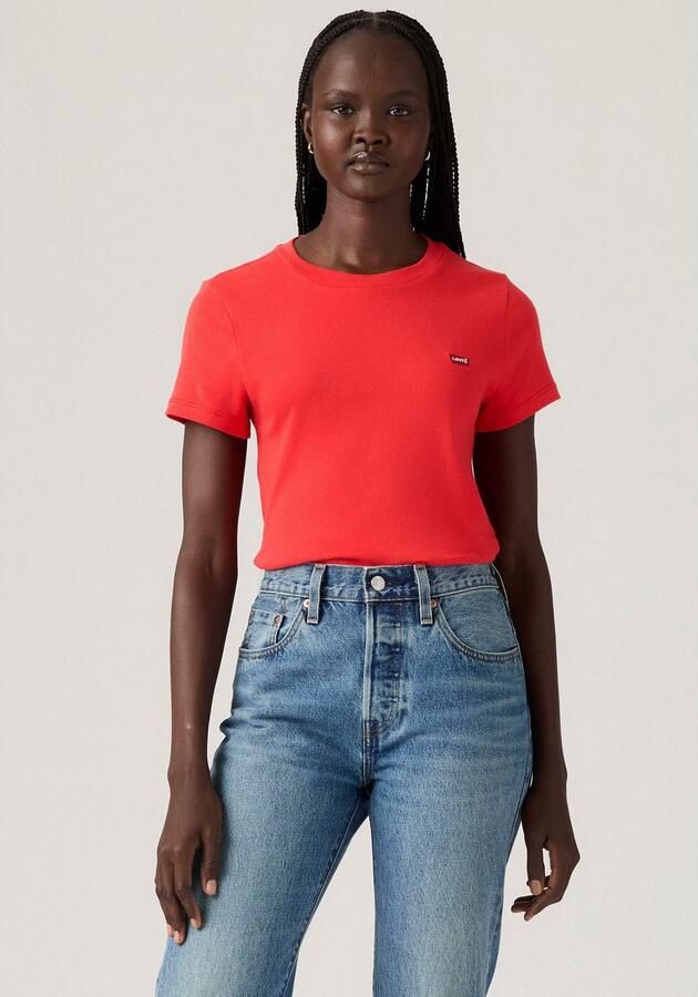 Levi's T-shirt Mini-Logo met klein logoborduursel op borsthoogte (set 2-delig) - Foto 4