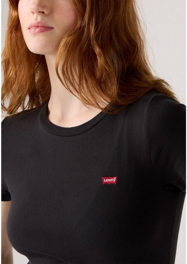 Levi's T-shirt Mini-Logo met klein logoborduursel op borsthoogte (set 2-delig)