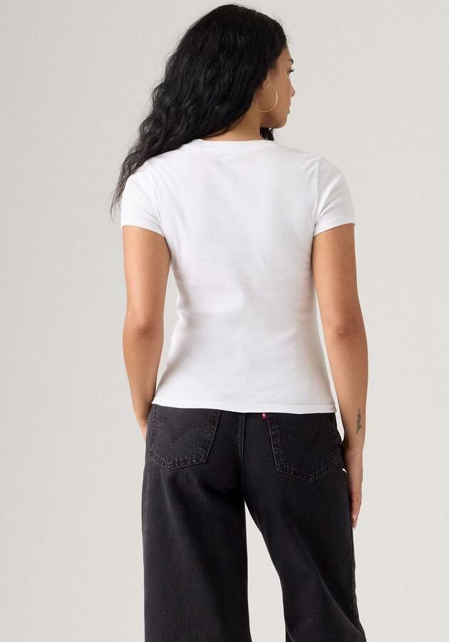 Levi's T-shirt Mini-Logo met klein logoborduursel op borsthoogte (set 2-delig) - Foto 2