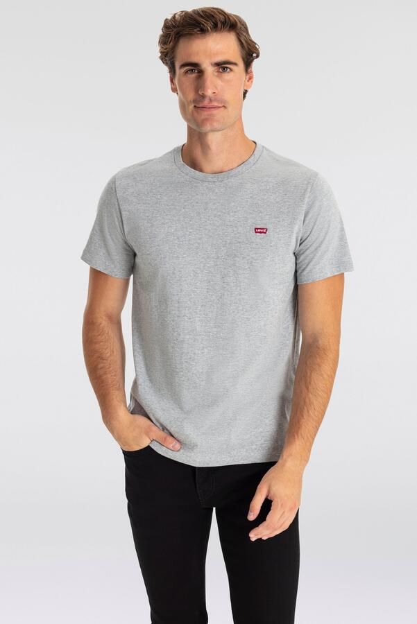 Levi's T-shirt Korte Mouw Levis 56605 ORIGINAL TEE-0249 MID TONE GREY - Foto 9
