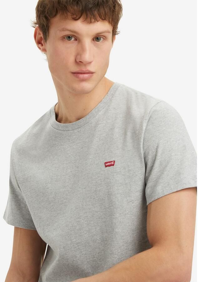 Levi's T-shirt Korte Mouw Levis 56605 ORIGINAL TEE-0249 MID TONE GREY - Foto 3