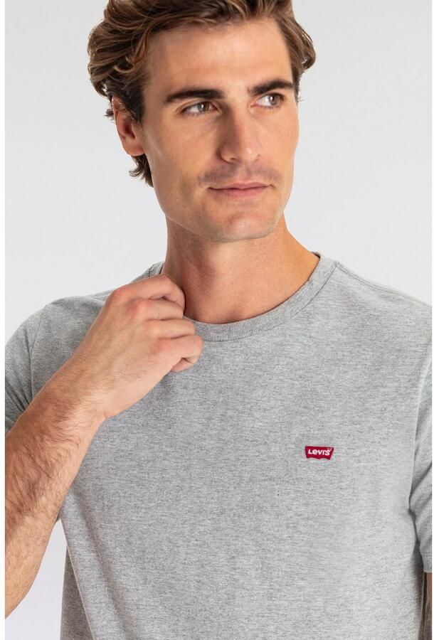 Levi's T-shirt Korte Mouw Levis 56605 ORIGINAL TEE-0249 MID TONE GREY - Foto 7