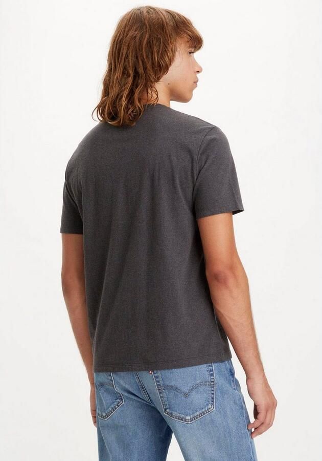 Levi's Klassieke katoenen T-shirts en Polos in Grijs Gray Heren - Foto 6