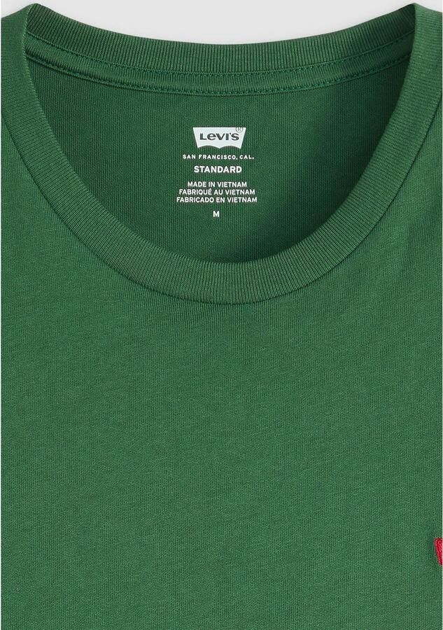 Levi's T-shirt Levis T-shirt Original Donkergroen - Foto 3