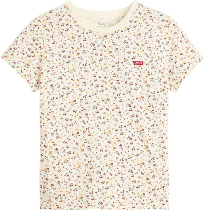 Levi's T-shirt Perfect Tee met print all-over