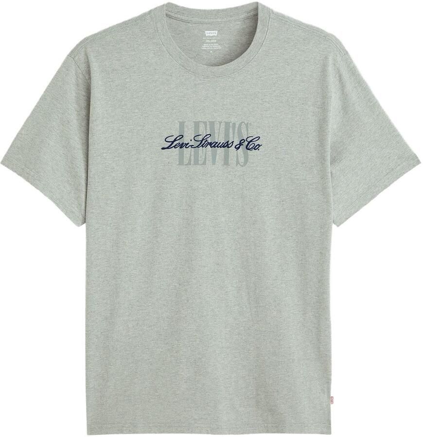 Levi's T-shirt RELAXED FIT TEE met een logo-opschrift