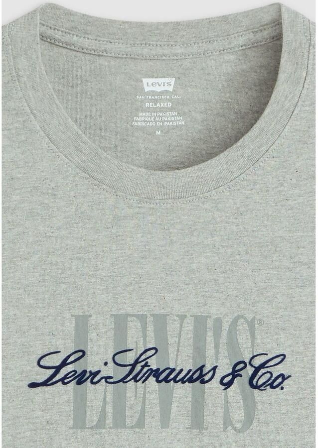 Levi's T-shirt RELAXED FIT TEE met een logo-opschrift - Foto 3