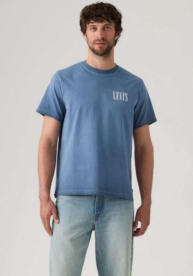 Levi's T-shirt RELAXED FIT TEE met een logo-opschrift - Foto 6