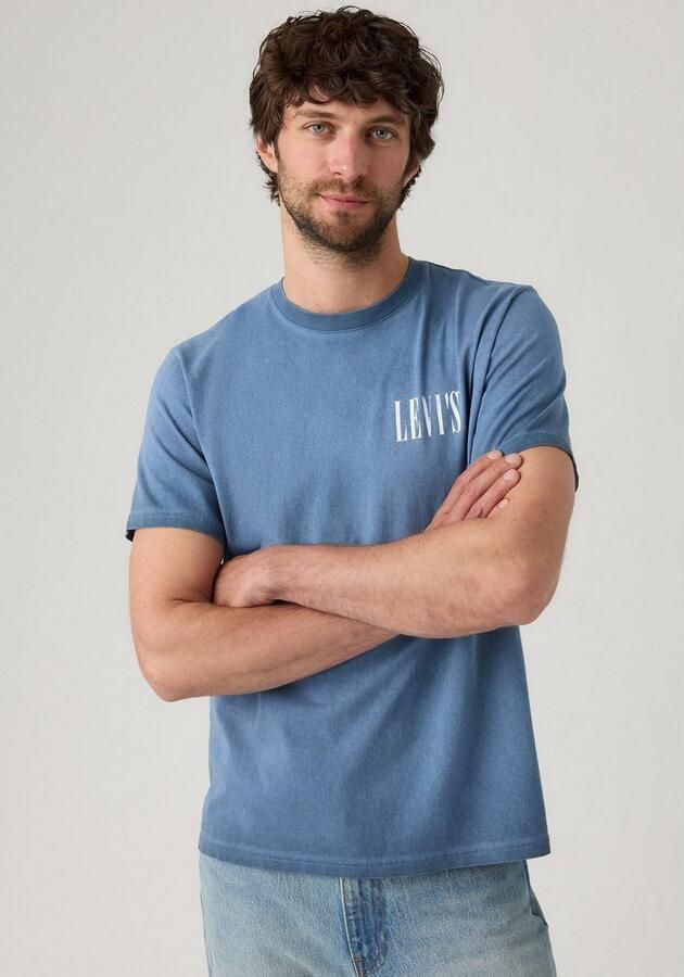 Levi's T-shirt RELAXED FIT TEE met een logo-opschrift - Foto 4