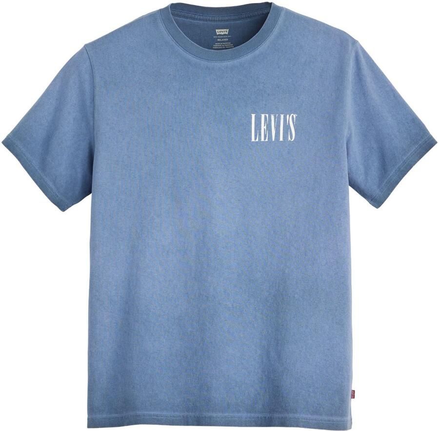 Levi's T-shirt RELAXED FIT TEE met een logo-opschrift