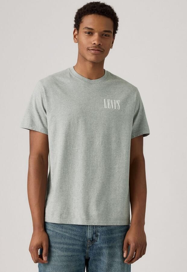 Levi's T-shirt RELAXED FIT TEE met een logo-opschrift - Foto 6