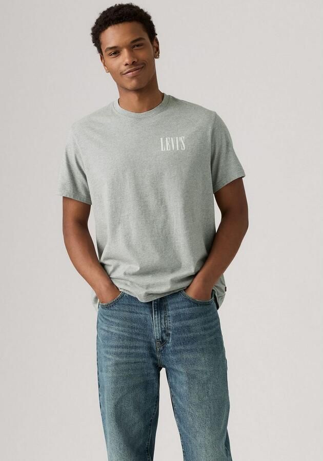 Levi's T-shirt RELAXED FIT TEE met een logo-opschrift - Foto 4