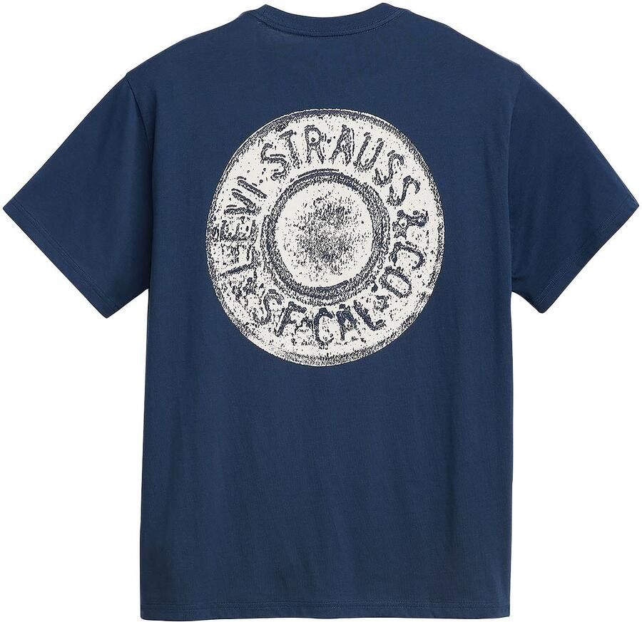 Levi's T-shirt RELAXED FIT TEE met grote print op de rug