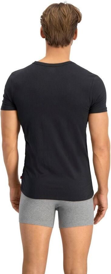 Levi's T-shirt Ronde hals korte mouw Cotton-Mix elastisch (Set van 2) - Foto 10