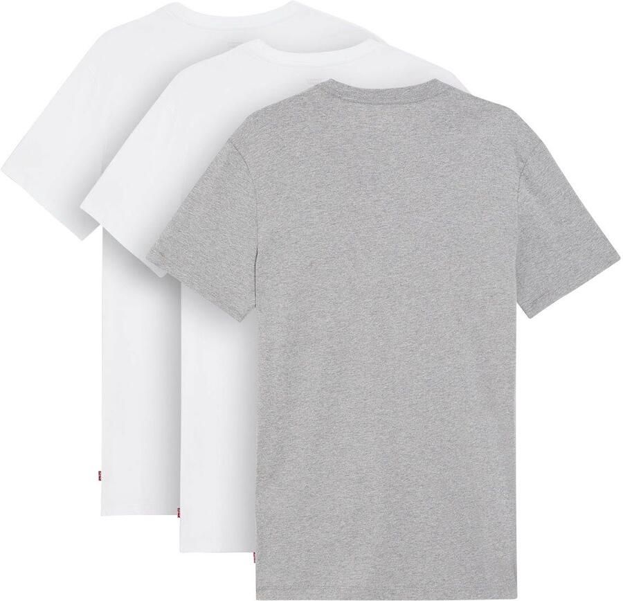 Levi's T-shirt Levis 79541 0003 TWO PACK TEE-1 WHITE 1 GREY - Foto 2