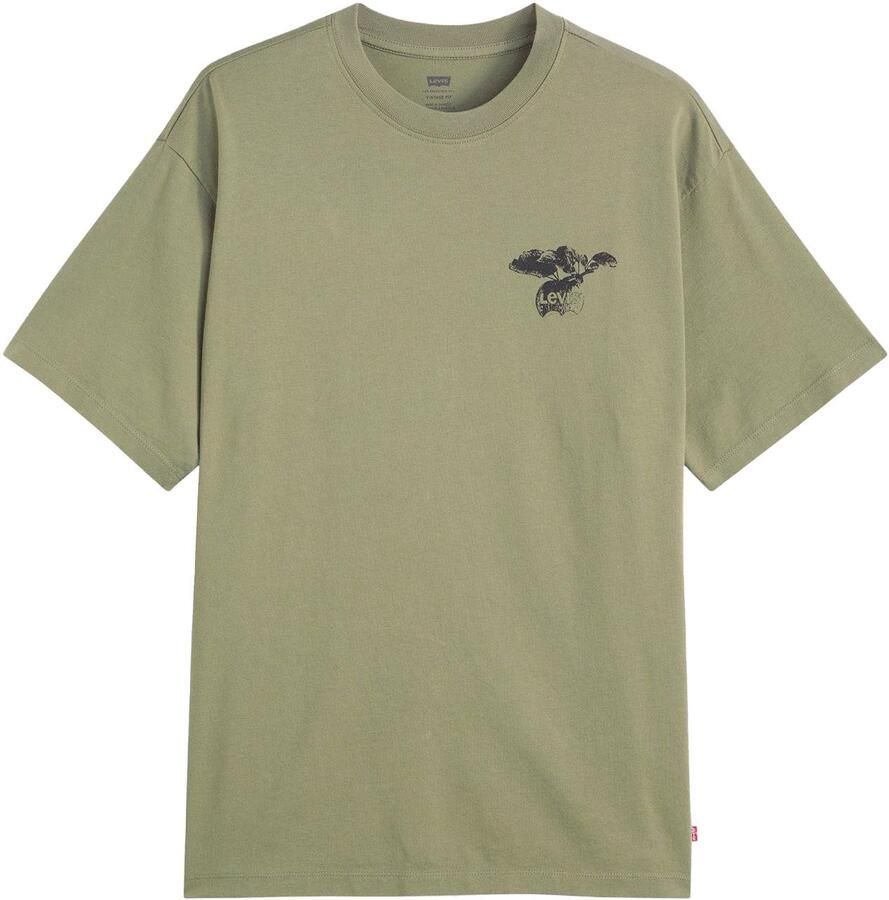 Levi's T-shirt SEVINTAGE met logo-patch op de borst - Foto 2