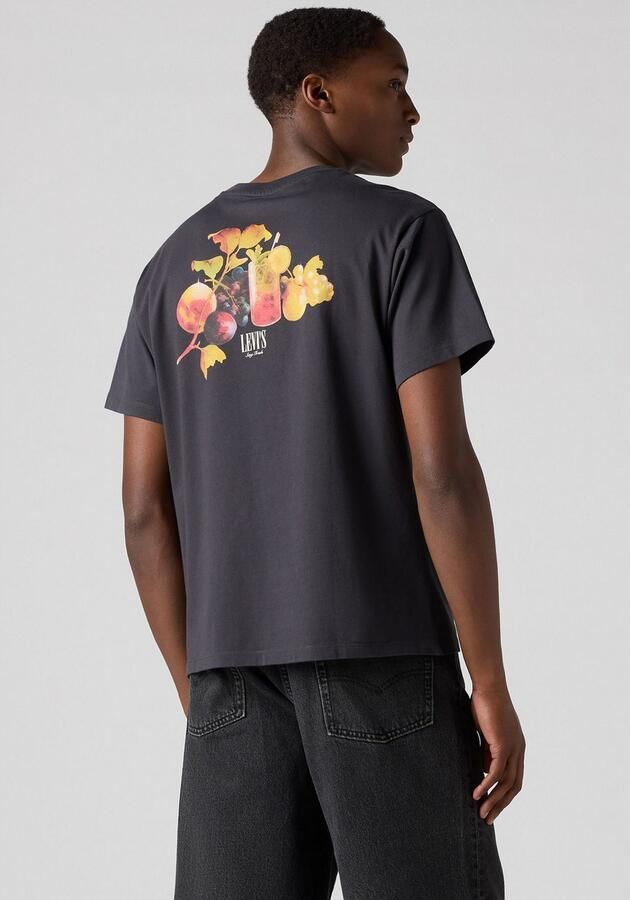 Levi's T-shirt SEVINTAGE met logo-patch op de borst - Foto 4