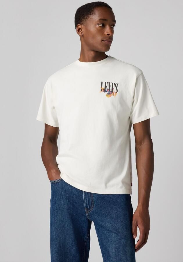 Levi's T-shirt SEVINTAGE met logo-patch op de borst - Foto 6