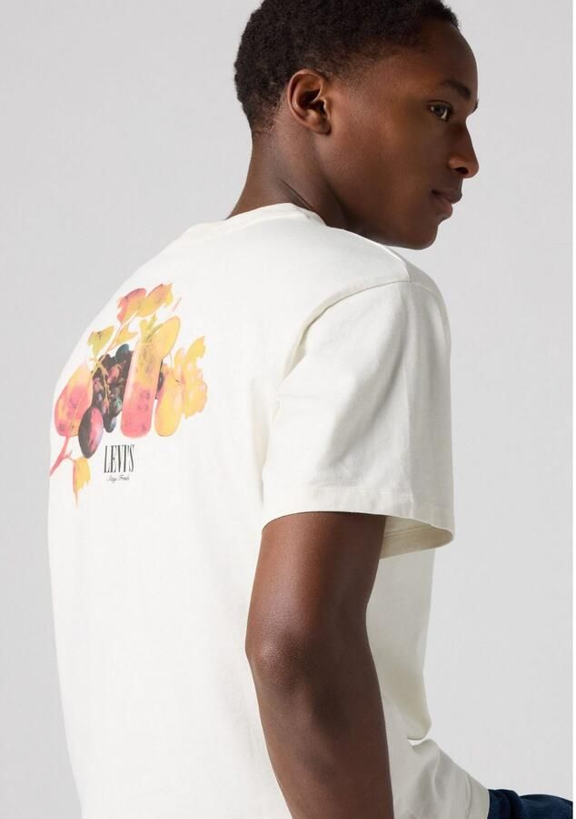 Levi's T-shirt SEVINTAGE met logo-patch op de borst - Foto 3