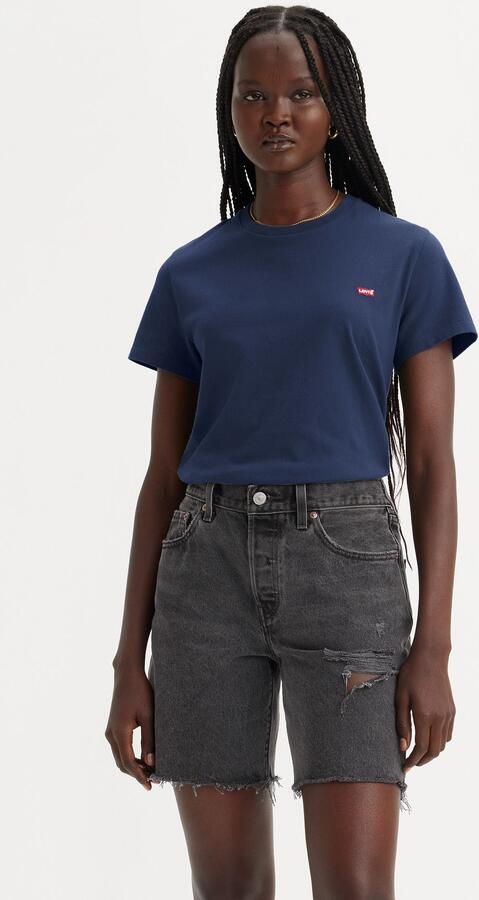 Levi's T-shirt TEE Minilogo met klein logoborduursel - Foto 4
