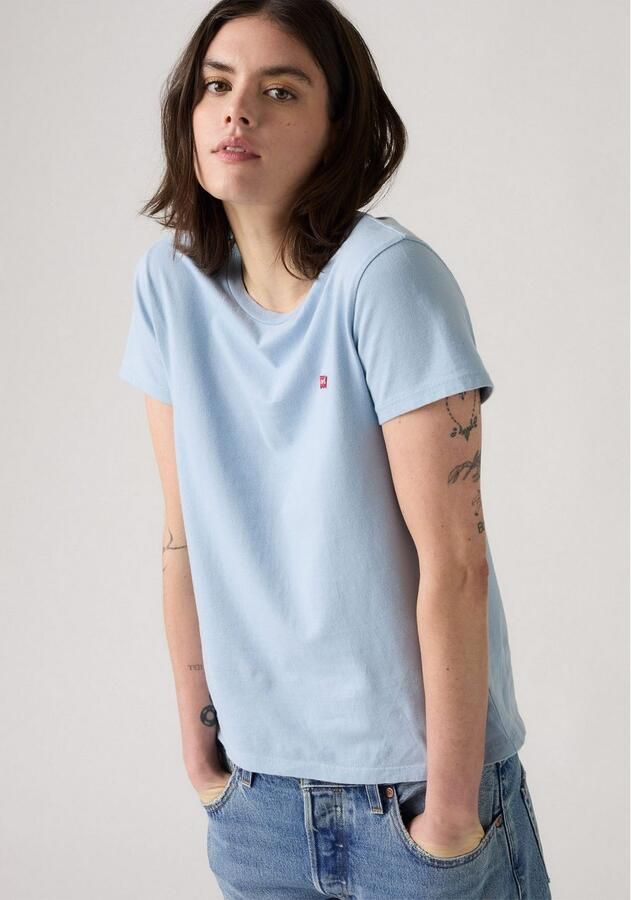 Levi's T-shirt TEE Minilogo met klein logoborduursel - Foto 4