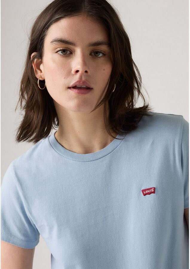 Levi's T-shirt TEE Minilogo met klein logoborduursel - Foto 3