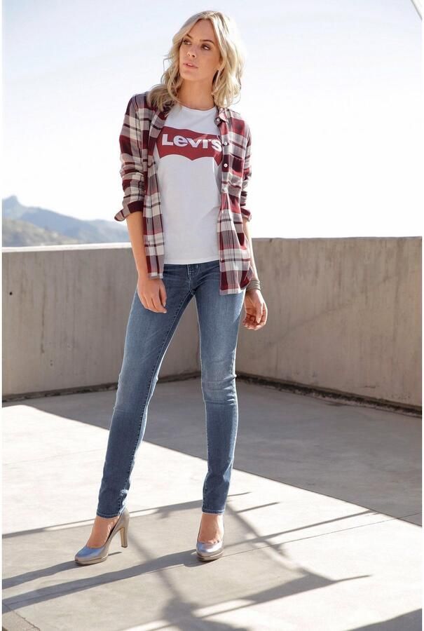 Levi's Grafisch T-shirt Lente Zomer Collectie White Dames - Foto 19