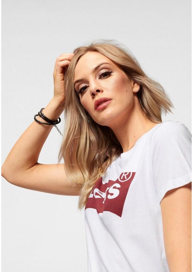 Levi's Grafisch T-shirt Lente Zomer Collectie White Dames - Foto 7
