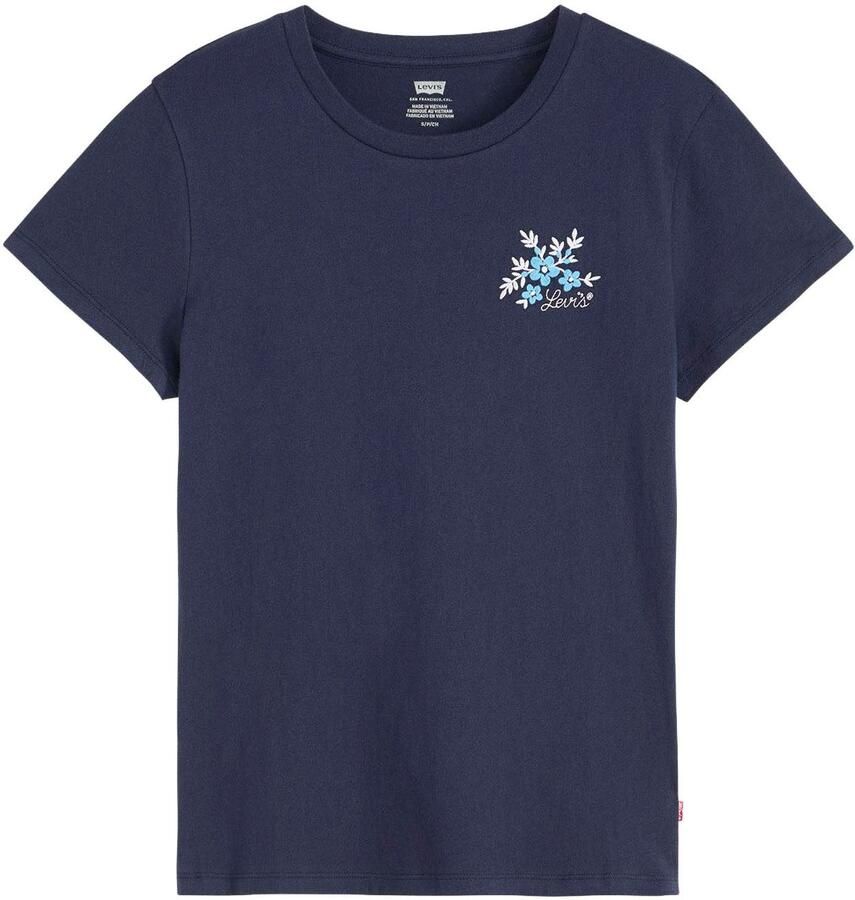 Levi's T-shirt The Perfect Tee met batwing-logoprint