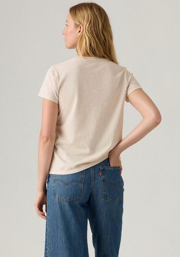 Levi's T-shirt The Perfect Tee met batwing-logoprint - Foto 5