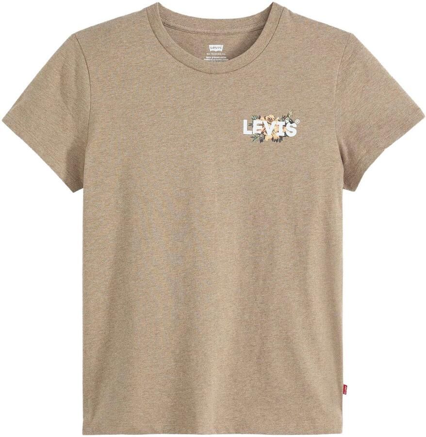 Levi's T-shirt The Perfect Tee met batwing-logoprint