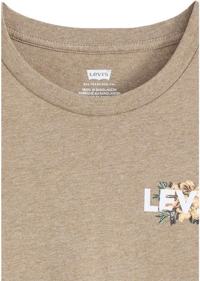 Levi's T-shirt The Perfect Tee met batwing-logoprint - Foto 2