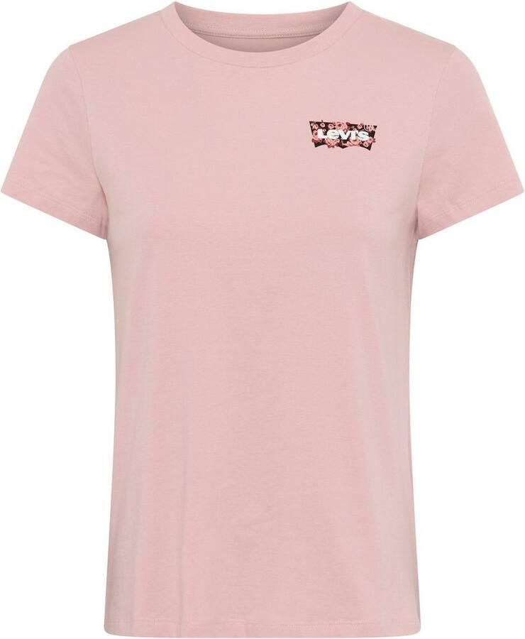 Levi's T-shirt The Perfect Tee met batwing-logoprint - Foto 2