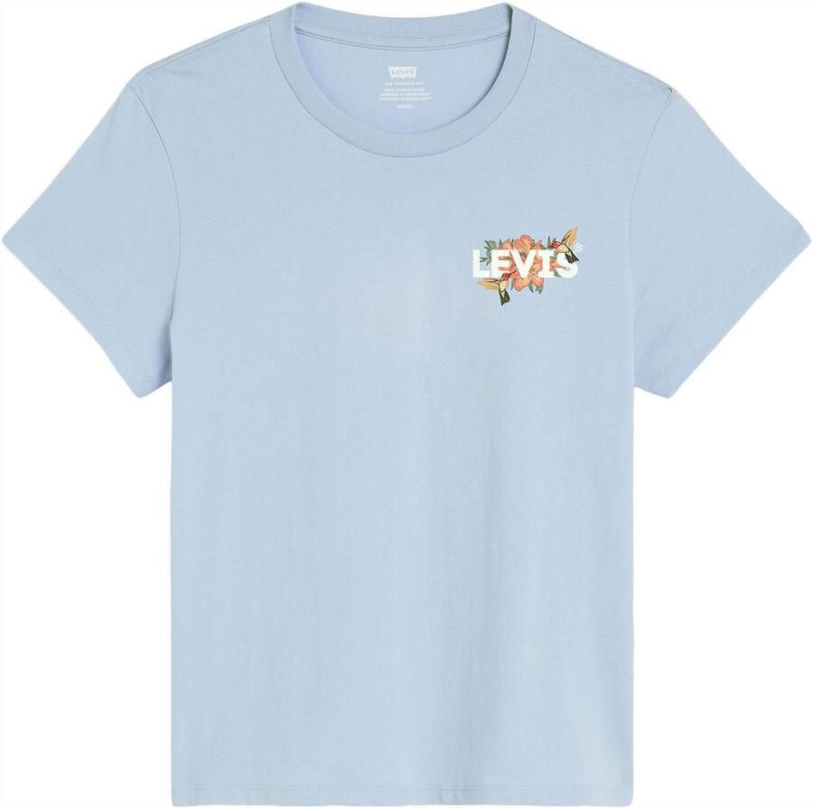 Levi's T-shirt The Perfect Tee met batwing-logoprint